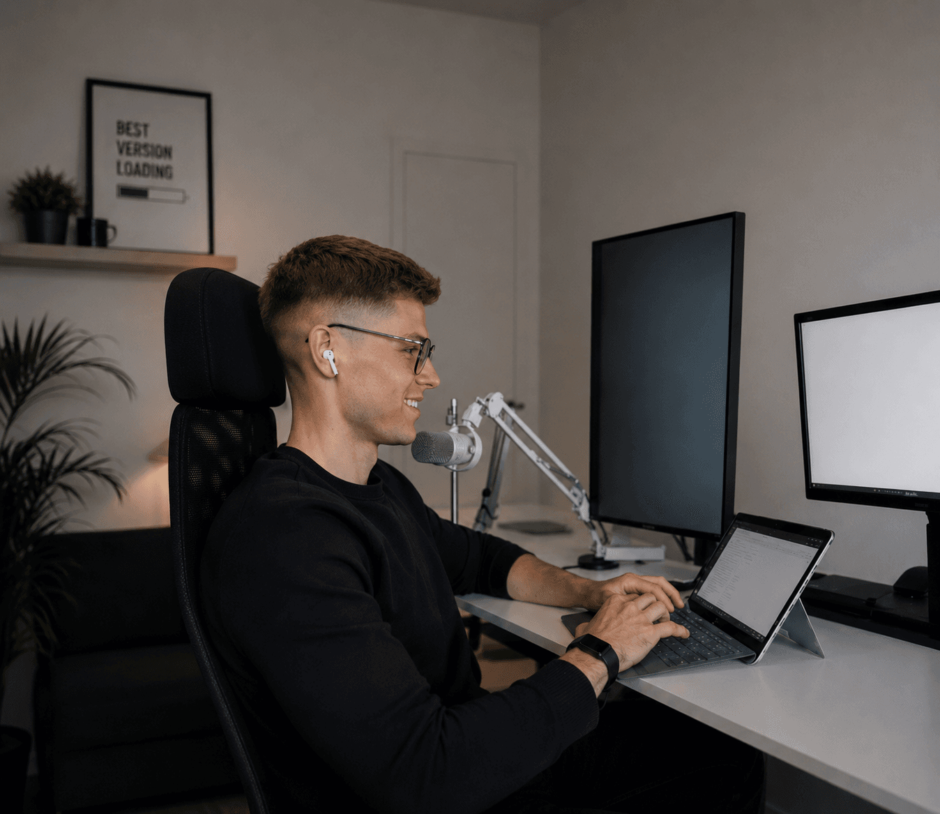Online-Coaching am Laptop